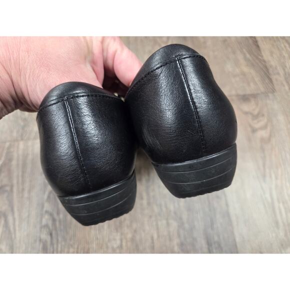 Dansko Shoes Fawna Black Leather Slip-On Mary Jane Size 40 - US 9-9.5 - Picture 4 of 8